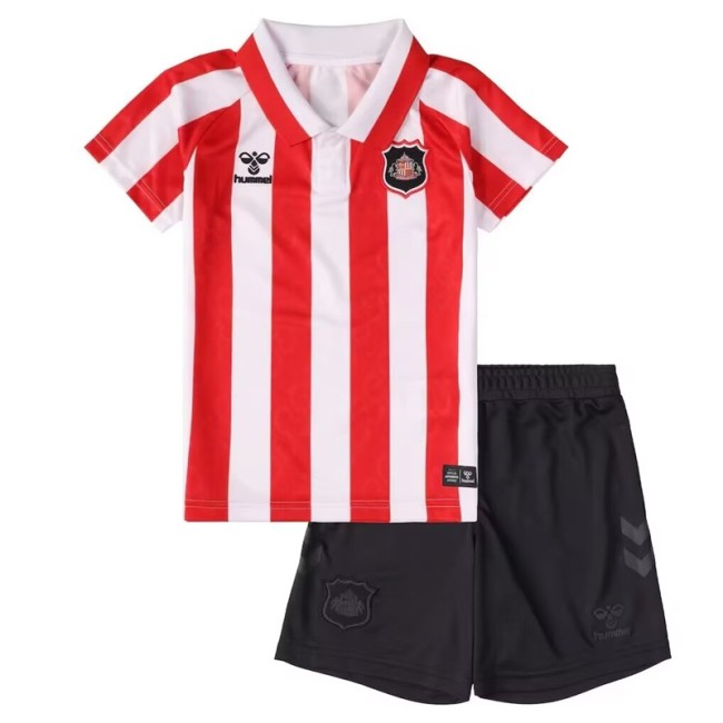 26/27 Sunderland home kids kit