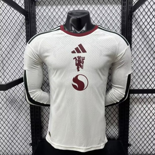 26/27 Manchester United third Player Version long sleeves