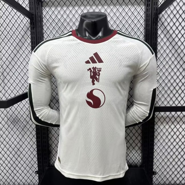 26/27 Manchester United third Player Version long sleeves