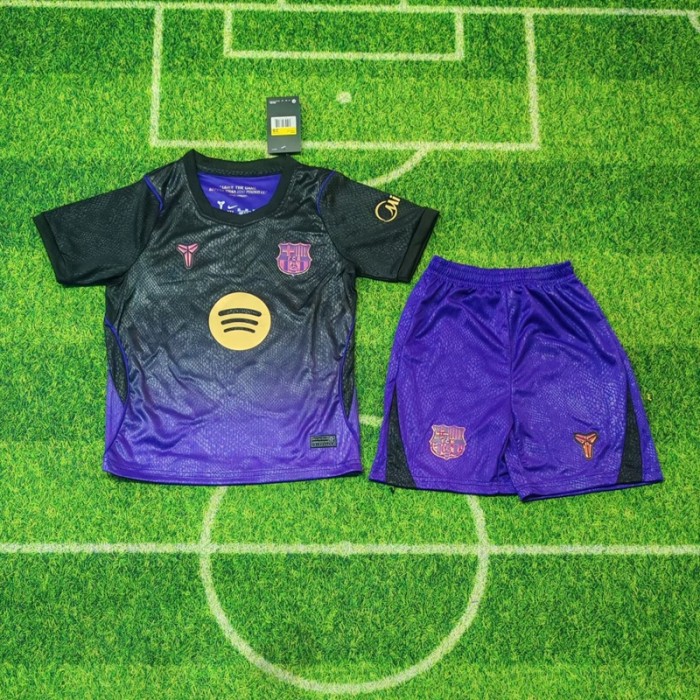 26/27 Barcelona Away kids kit