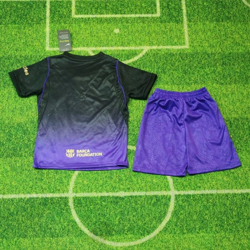 26/27 Barcelona Away kids kit