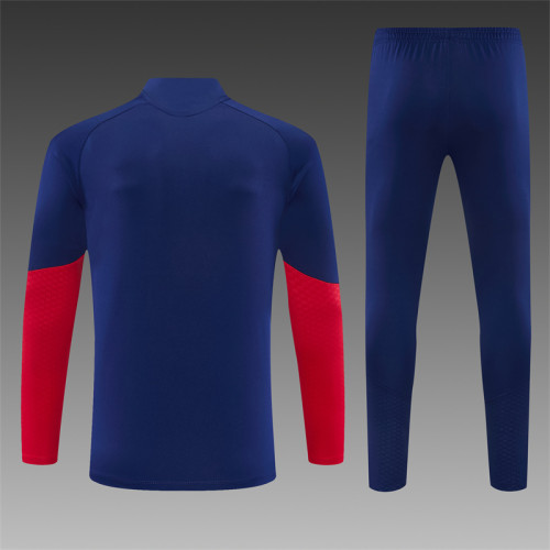 26/27 Arsenal training Adult suit Royal Blue red