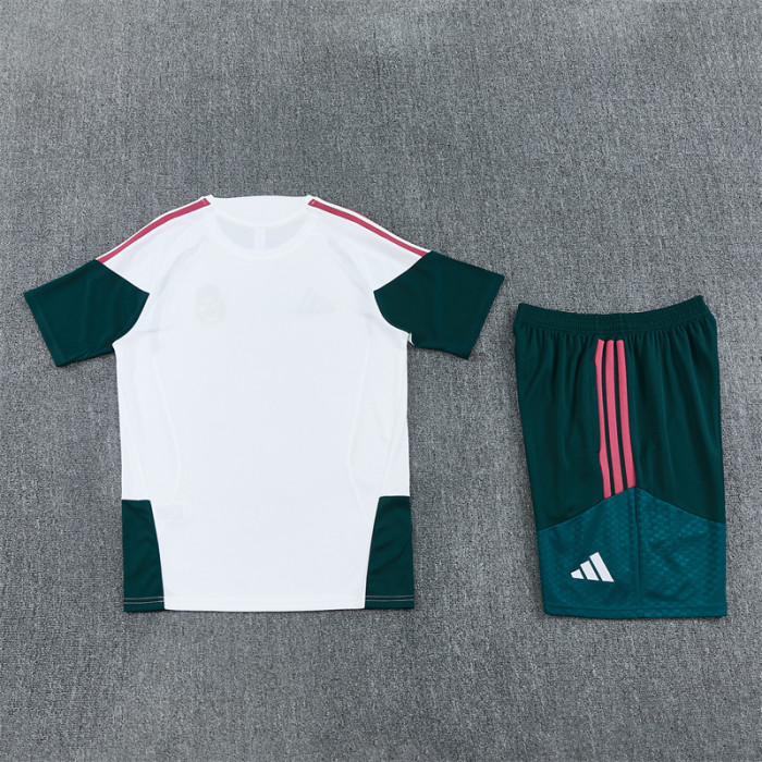 26/27 Real Madrid kids Short sleeve training suit white