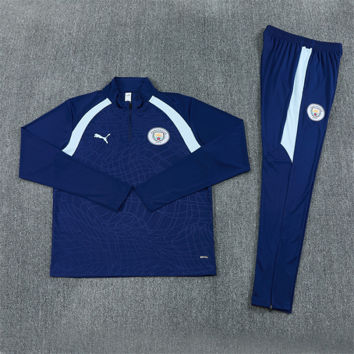 26/27 Manchester city kids training suit Royal Blue