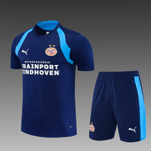 26/27 Eindhoven Short sleeve training Adult suit Royal Blue