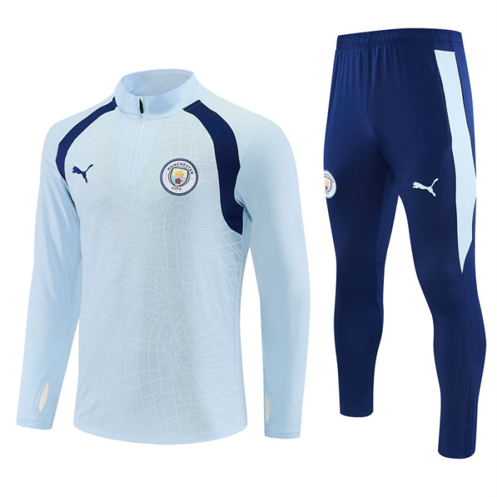 26/27 Manchester city kids training suit Sky blue