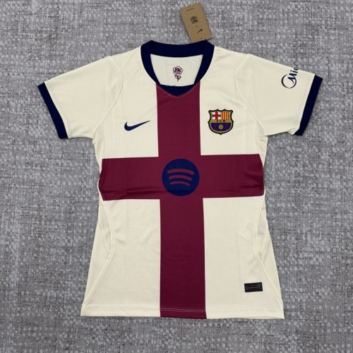 26/27 Barcelona Fourth women's football Jersey