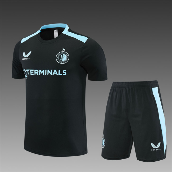 26/27 Feyenoord Short sleeve training Adult suit black