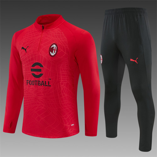 26/27 AC Milan training Adult suit red