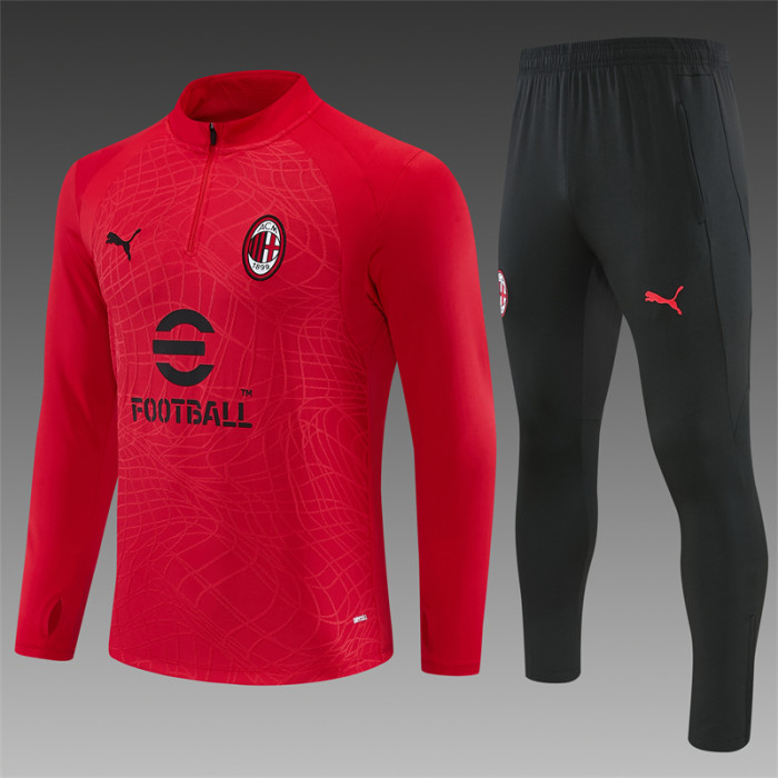 26/27 AC Milan training Adult suit red
