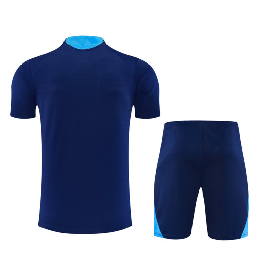 26/27 Eindhoven kids Short sleeve training suit Royal Blue