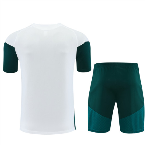 26/27 Real Madrid kids Short sleeve training suit white