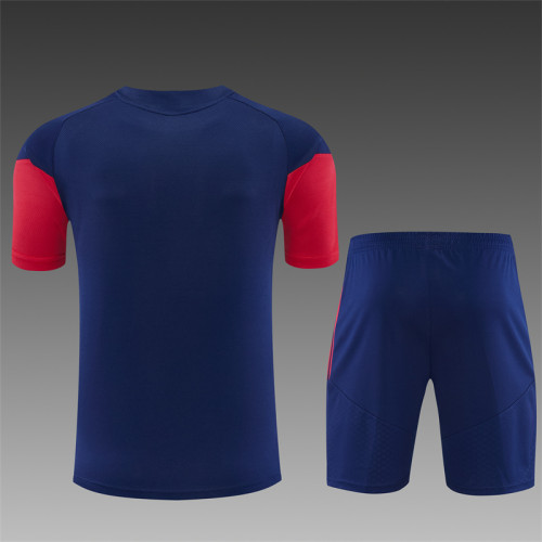 26/27 Arsenal Short sleeve training Adult suit Royal Blue
