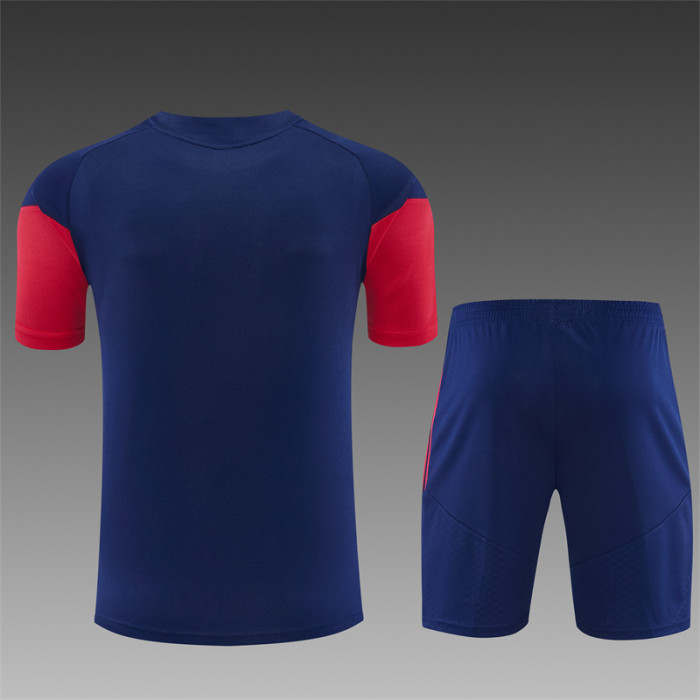 26/27 Arsenal Short sleeve training Adult suit Royal Blue