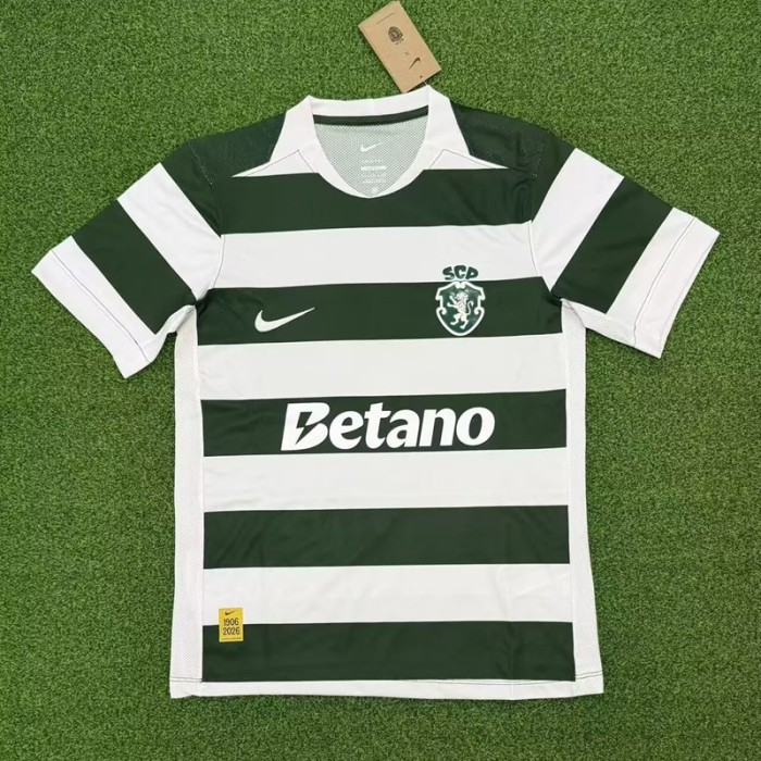 26/27 Sporting Lisbon home football Jersey