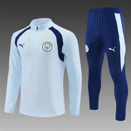 26/27Manchester city Adult training suit Sky blue