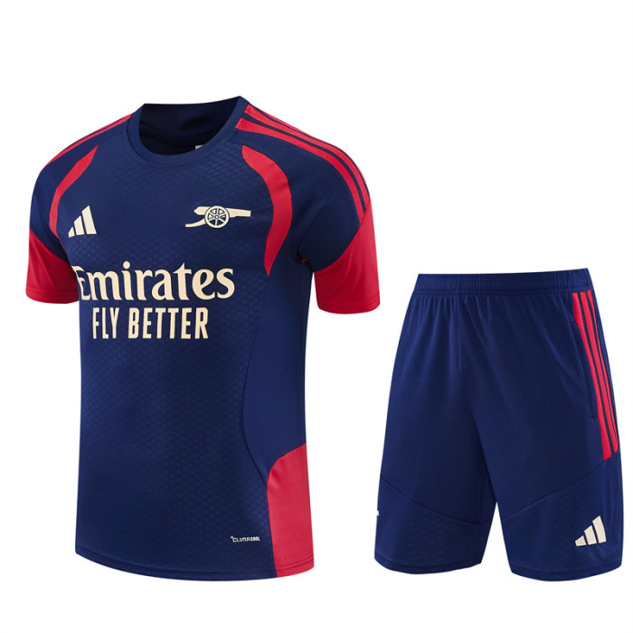 26/27 Arsenal kids Short sleeve training suit Royal Blue