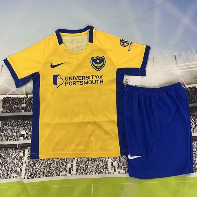 26/27 Portsmouth Away kids kit
