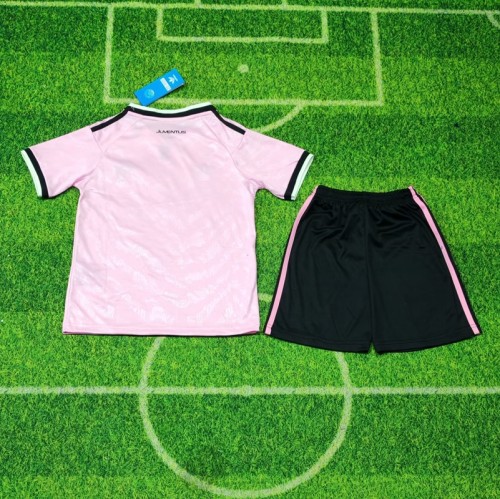 26/27Juventus Away kids kit