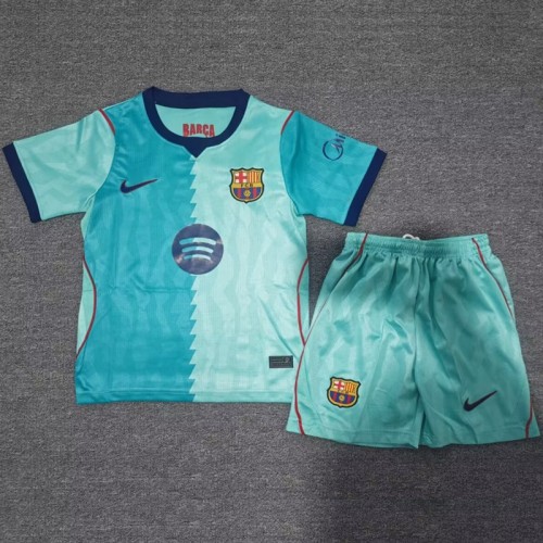 26/27 Barcelona third kids kit