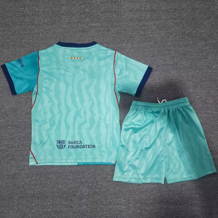 26/27 Barcelona third kids kit