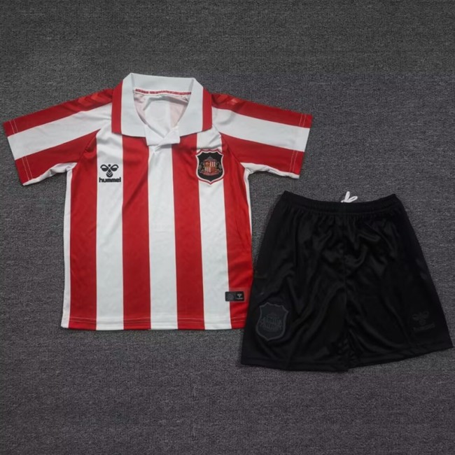 26/27 Sunderland home kids kit