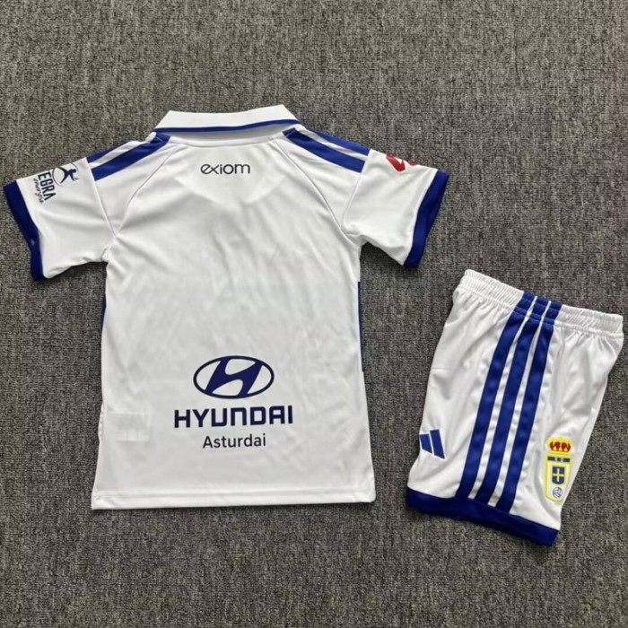 26/27 Real Oviedo Away kids kit
