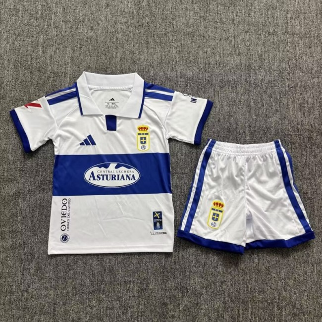 26/27 Real Oviedo Away kids kit