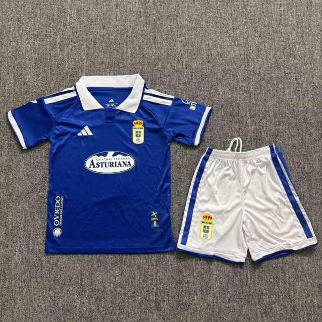 26/27 Real Oviedo home kids kit