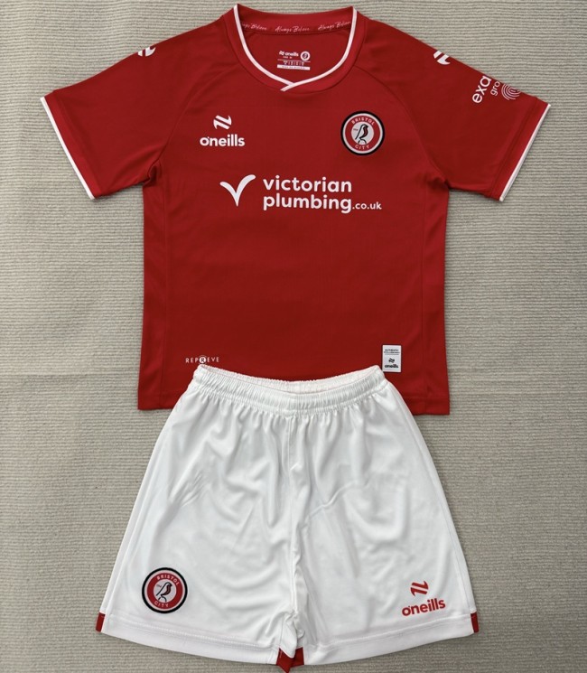 26/27 Bristol City home Adult Set