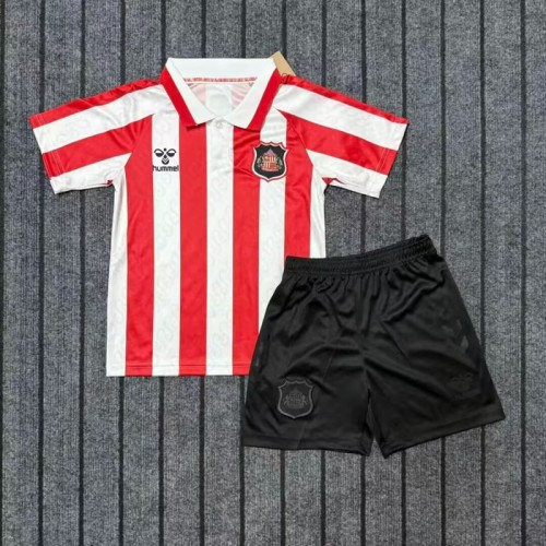 26/27 Sunderland home kids kit
