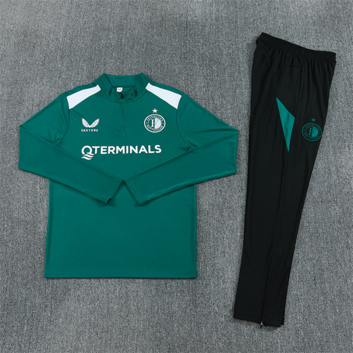 26/27 Feyenoord kids training suit green