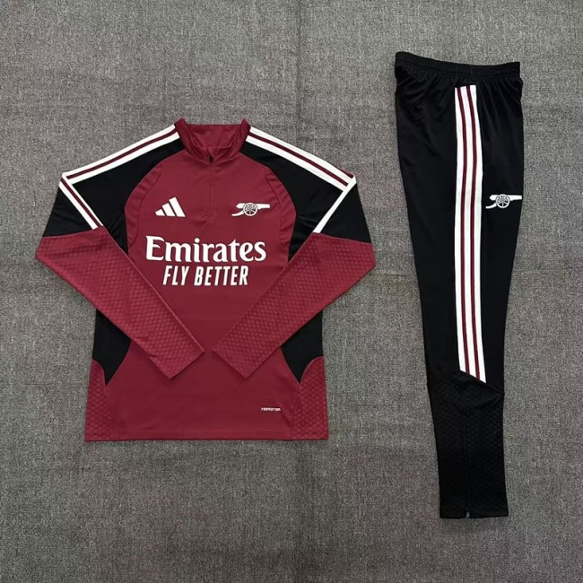 26/27 Arsenal kids training suit maroon