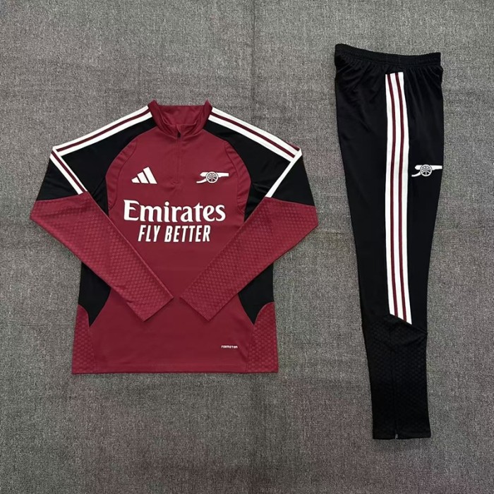 26/27 Arsenal kids training suit maroon