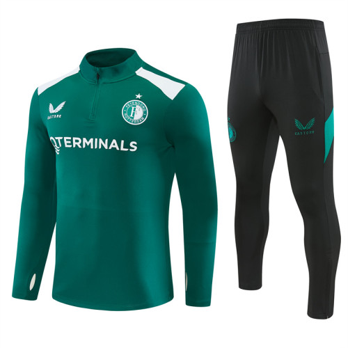 26/27 Feyenoord kids training suit green
