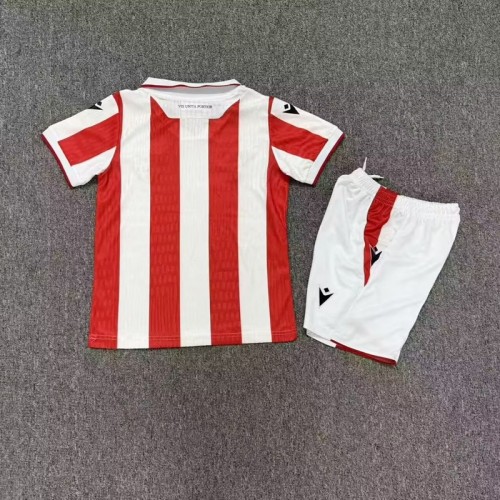 26/27 Stoke City home kids kit