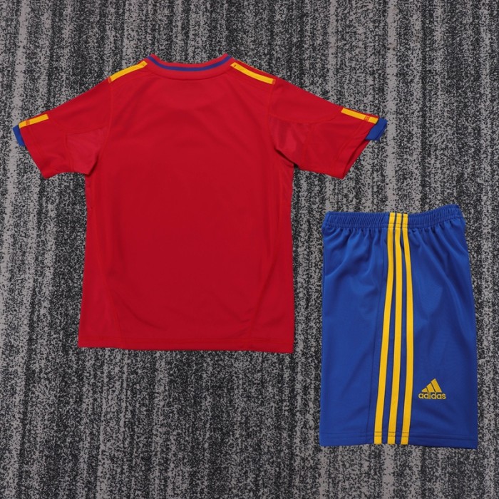 Retro 2010 Spain home kids kit