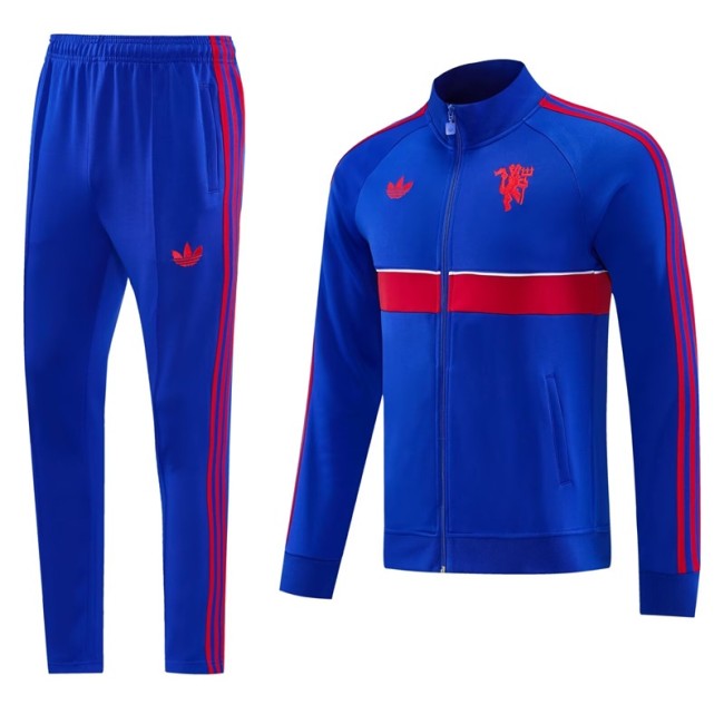 26/27 Manchester United Retro Adult jacket blue
