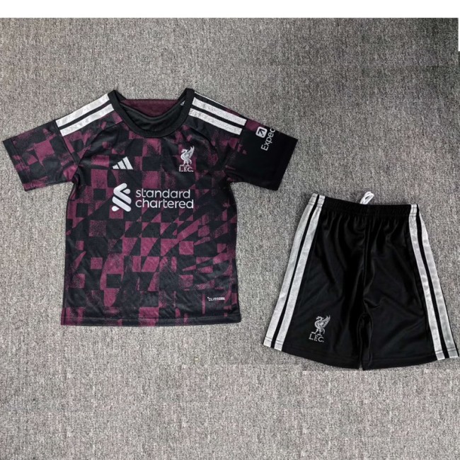 26/27 liverpool third kids kit