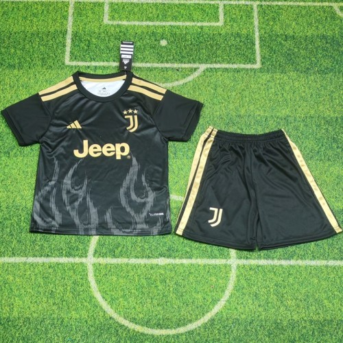 26/27Juventus third kids kit