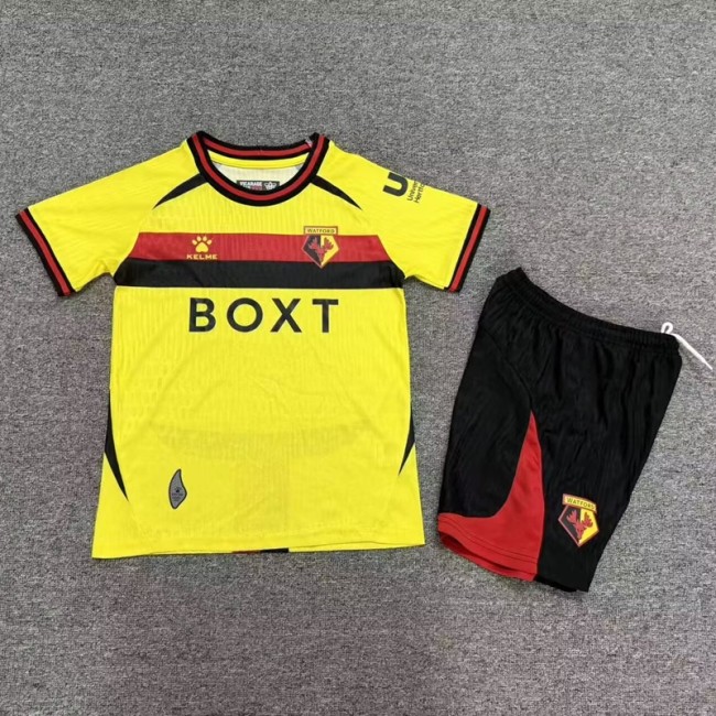 26/27 Watford home kids kit