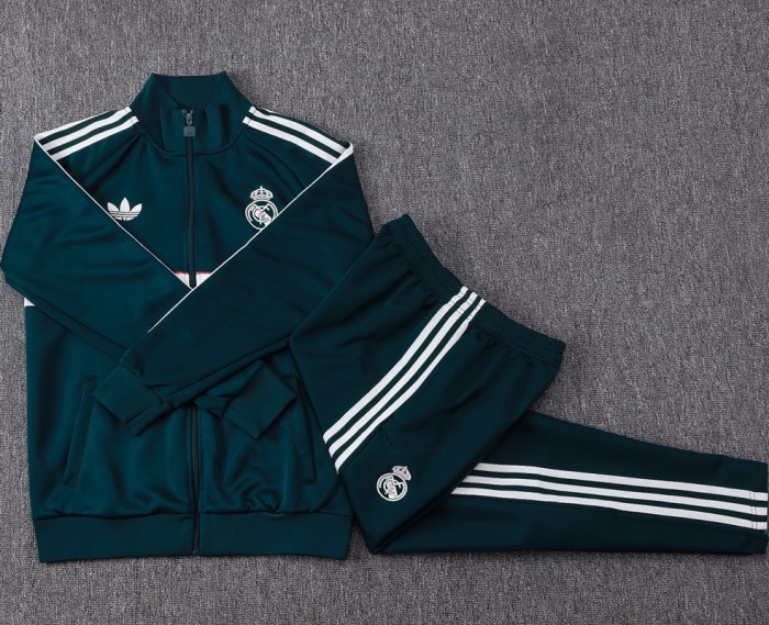 26/27 Real Madrid Adult jacket Dark green