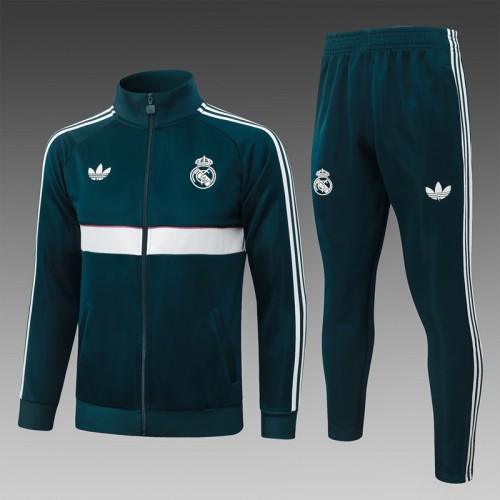 26/27 Real Madrid Adult jacket Dark green