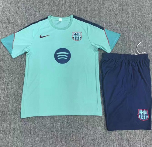 26/27 Barcelona Short sleeve Adult training suit blue