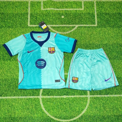 26/27 Barcelona third kids kit