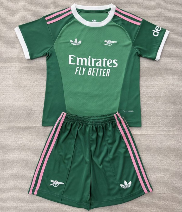 26/27 Arsenal goalkeeper Kids kit green