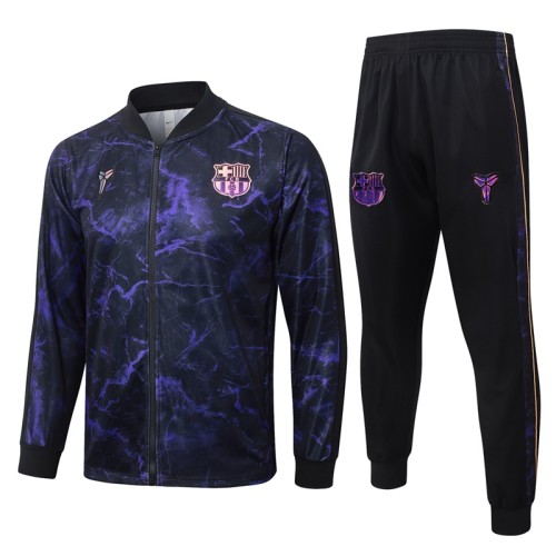 26/27 Barcelona kids jacket black Purple