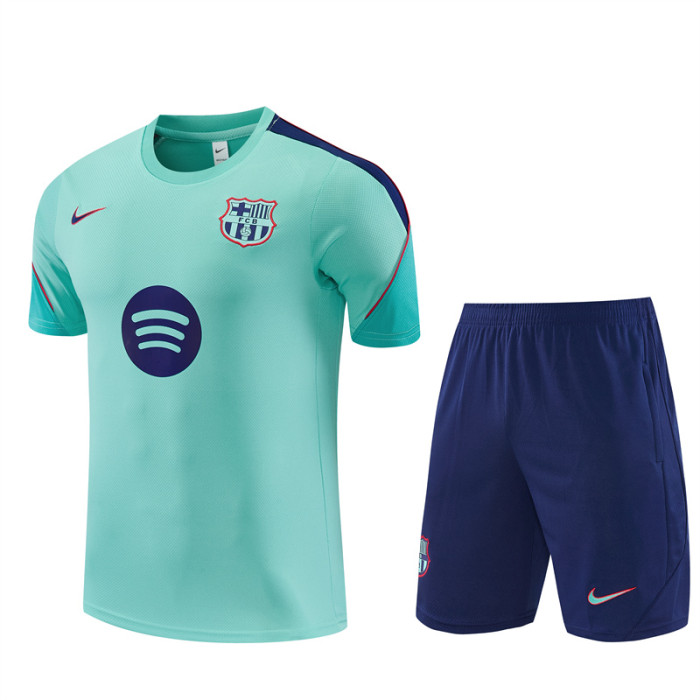26/27 Barcelona kids Short sleeve training suit blue