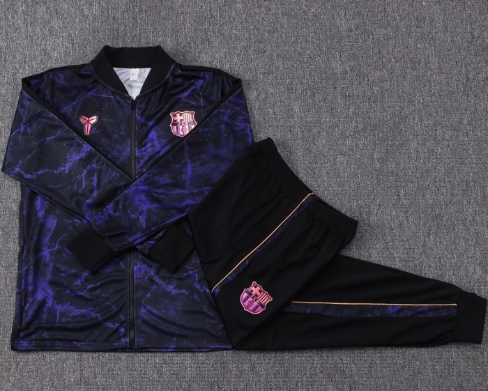 26/27 Barcelona kids jacket black Purple