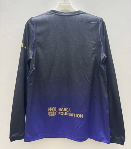 26/27 Barcelona Away long sleeves football Jersey
